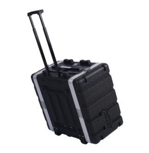 China Portable 5U Shallow Rack Case With Removable Covers Top And Side Handle on sale