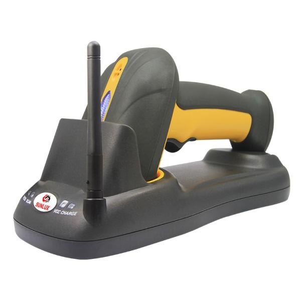 Cheap Plastic Shell Quick Scan Barcode Scanner , Industrial Wireless Barcode Scanner for sale