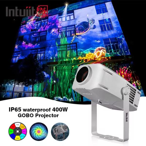 Cheap LED IP65 Outdoor Portable Mini Digital Custom Gobo Projector Flood Light On Stand for sale
