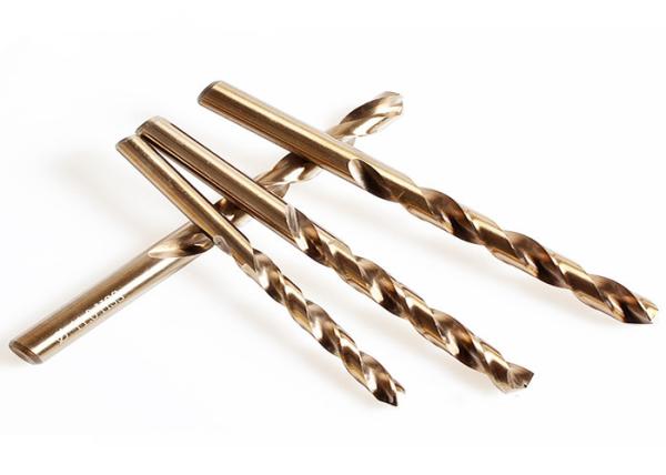 Cheap Bright Parallel Shank 66HRC ANSI HSS Twist Drill Bit for sale