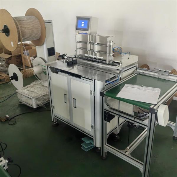 Cheap Double Loop Spool Inserting Closing Machine Calendar Spiral Book Binding Machine Double Spring Wire Closing Binding Machine Equipment for sale