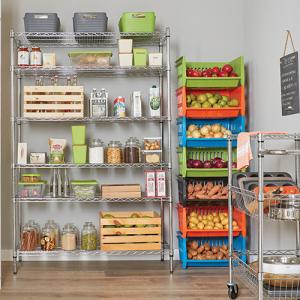 Best 6-Tier New Chrome Plated Wire Rack Kitchen Storage Steel Shelving Unit 36W X 18D wholesale