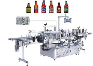 Stainless Frame Self Adhesive Labeling Machine Touch Screen Control System