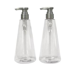 Refillable Empty Pump Shampoo Bottles 300ml 240ml Screen Printing