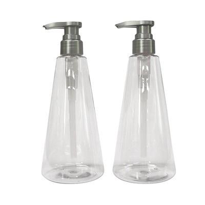 Cheap Refillable Empty Pump Shampoo Bottles 300ml 240ml Screen Printing for sale