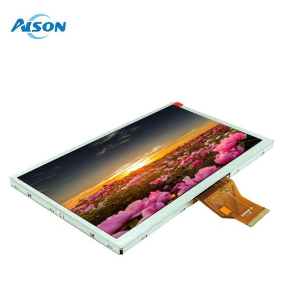 Cheap 8 Inch 800x480 Sunlight Readable LCD Module Display 1000 cd/m2 RGB 24 Bit Interface for sale