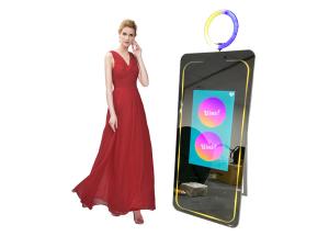 Best Mini Computer Magic Mirror Photo Booth Wedding 32in wholesale