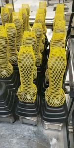 China Polyethylene 80mm Protective Netting Sleeve For Hardware on sale