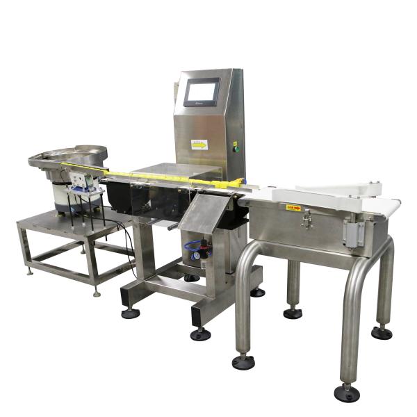 Cheap High Speed Conveyor Weight Checker / Dynamic Checkweigher Machine for sale