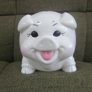 Best Happy pig plastic piggy bank, rubber money box promotional toys  made in shenzhen wholesale