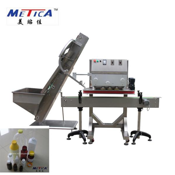 Cheap PLC Control Linear Type Capping Machine for Bottles with Height of 50-250mm for sale