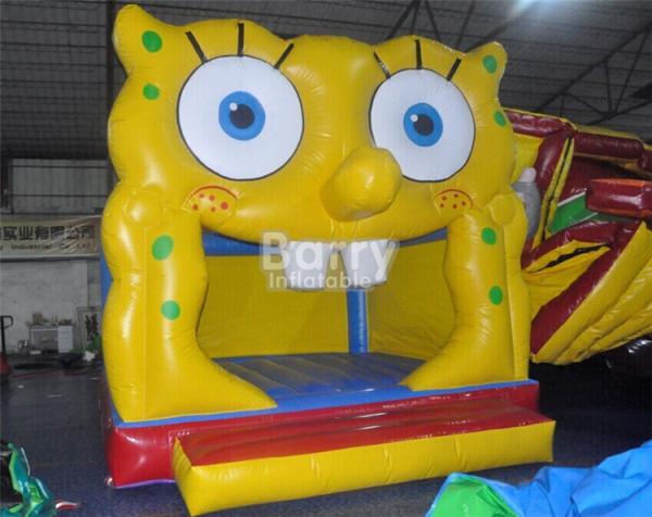 Cheap Spongebob Jumping Inflatables World Wide Fun Inflatable Bouncy House For Toddler for sale