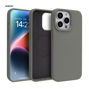 China Original Hard Magsafe Silicone Phone Case Customized For IPhone 14 13 12 Pro Max on sale