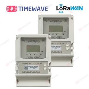 China Smart 3 Phase Watt Hour Meter LoRa RF Wifi ANSI Socket Gprs Energy Meter on sale