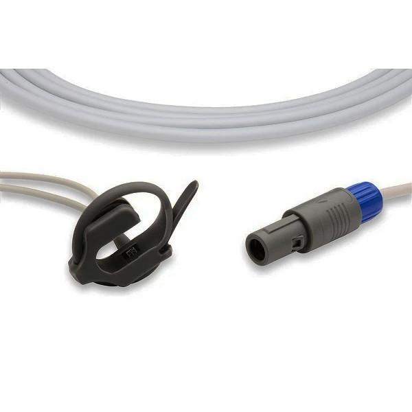 Cheap Gray Neonate Reusable Spo2 Sensors 5 Pin 3m Direct Connect TPU Jacket for sale