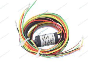China Low Temperature 300rpm Micro Slip Ring Capsule And Conductive Collector Commutator on sale