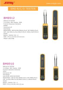 China Cr2032 Auto Range 2999 Counts Digital Earth Resistance Tester , Smart SMD Tester on sale