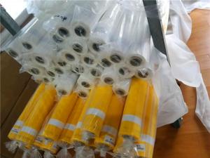 Best Printed Circuit Boards Polyester Printing Mesh , Flexible Yellow 110 Mesh Screen wholesale