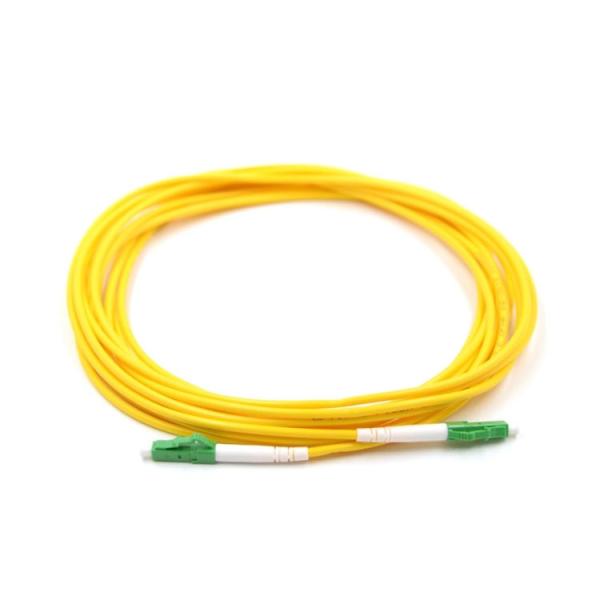 Cheap 3 Meters LCAPC Single Mode Simplex Patch Cord LSZH PVC Jacket for sale