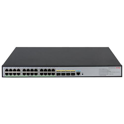 Cheap 24-Port SFP Ethernet Network Switch H3C LS-5120V3-28P-LI with 81/96Mpps Forwarding for sale