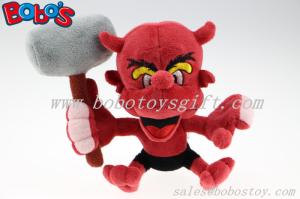 China 7Custom Toy Customized Made Stuffed Animal Red Devil Monster Toy on sale