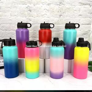 Best 22oz Insulated Stainless Steel Mug Wide Mouth Vacuum Flask Sports Water Bottle wholesale