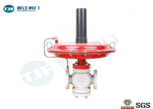 Cheap Self Operated Steam Pressure Regulator Valve ANSI Class 600 With Flange RF Ends for sale