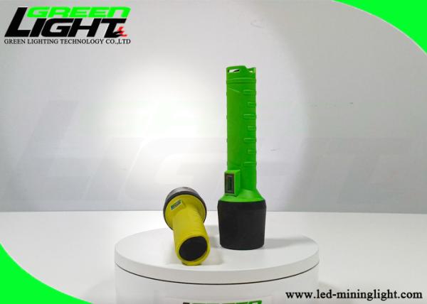 Cheap CREE Led High Power 5W Explosion Proof Led Torch Yellow Green Red Color for sale