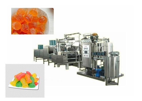 Cheap Energy Efficient Jelly Small Candy Making Machine PLC / Computer Process Control for sale