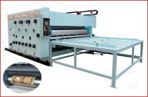 Chain type Flexo Printer Die-cutter, Flexo Printing + Rotary Die-cutting + Creasing