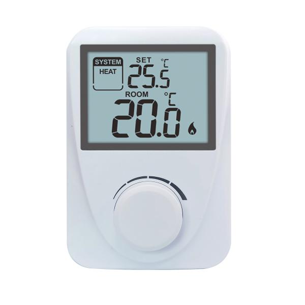 Cheap Temperature Controller Wired Room Riseem Thermostat With Bat - Low Indicator for sale