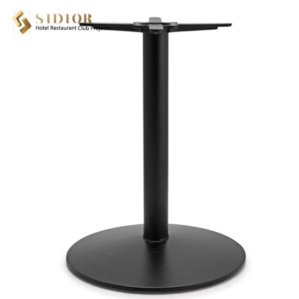 Cheap Restaurant Metal Pedestal Table Base Modern 62cm For Round Table for sale