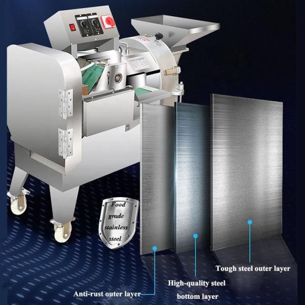 Cheap 50Hz Cabbage Cutting Machine Cabbage Slicer Machine For Spinach for sale
