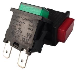 China Ambient Temperature T85/T105 Push Button On Off Switch LC83-5 Electrical 10000 Cycles on sale