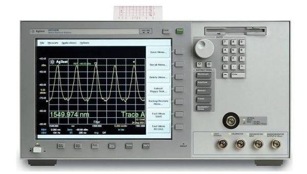 Cheap Portable Flexible Optical Spectrum Analyzer Keysight Agilent 86141B for sale