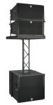 Portable Solar Power Active Line Array System Waterproof Speaker