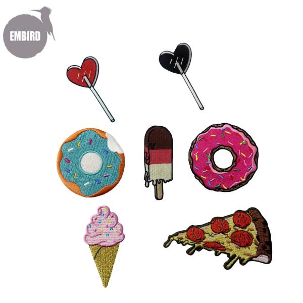 Cheap Custom Iron On 50x50cm Cute Embroidery Patches For Kids Clothing for sale
