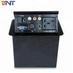 Tabletop Hidden Pop Up AV Connection Box / Pop Up Power Socket