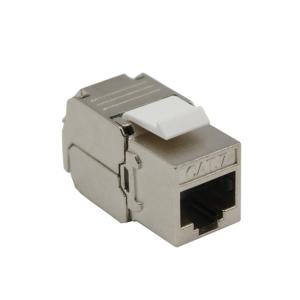China Cat7 Keystone Jack Male Dust Cover Shielded Stp Sftp Rj45 Ethernet Module on sale