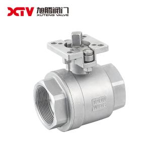 Best 2PC BSPT Female Thread Ball Valve for Pump System 304 Material CE/SGS/ISO9001 Certified wholesale