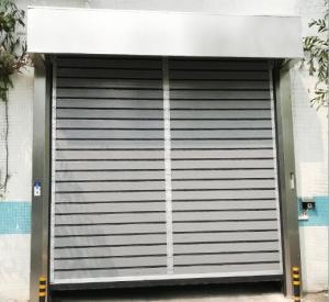 China 43mm 1.5m/S Rapid Aluminium Roller Shutter Doors on sale