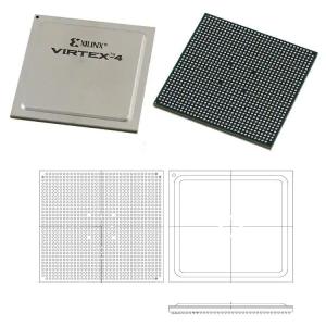 Best XC4VLX40-11FFG1148I IC FPGA FCBGA-1148 Field Programmable Gate Array wholesale