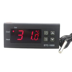 China STC-1000 Two Relay Output LCD Digital Temperature Controller with 2m Sensor 110/220VAC 10A Thermostat for Incubator on sale