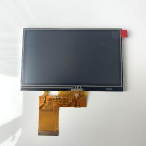 China 4.3 Inch TFT LCD Display IPS 480x272 Resolution With Resistive Touch Screen on sale