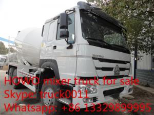 China SINO TRUK HOWO 6*4 RHD 8m3 cement mixer truck for sale, new  Euro 2 diesel 336HP 8m3 HOWO concrete mixer truck for sale on sale