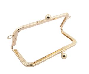 China High quality zinc alloy metal purse handbag frames,metal purse frame with inner size 140mm on sale