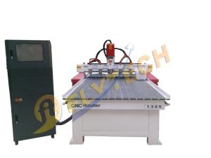 China 1325 Multihead CNC Woodworking Machine with Hiwin linear guideway on sale