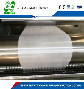 Automatic PTFE Performer Machine , PTFE Slitting Machine Easy  Installation