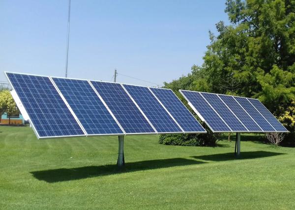 Cheap Automatic 1 Axis Solar Tracker Mounting Structure 60 Degree for sale