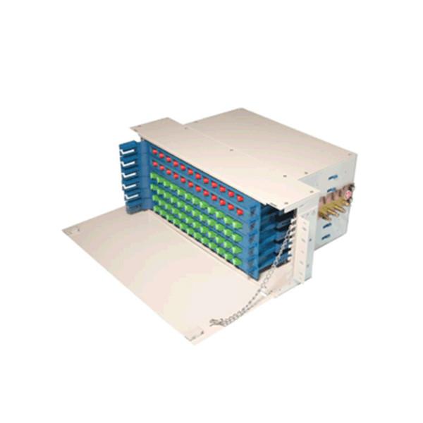 Cheap 12 - 96 Cores Optical Distribution Frame Standard Size Unit Box With Door for sale